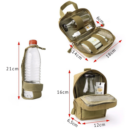 3-teiliges taktisches Hundetaschen-Set – Perfekt für Abenteuer mit deinem Vierbeiner! 🐾