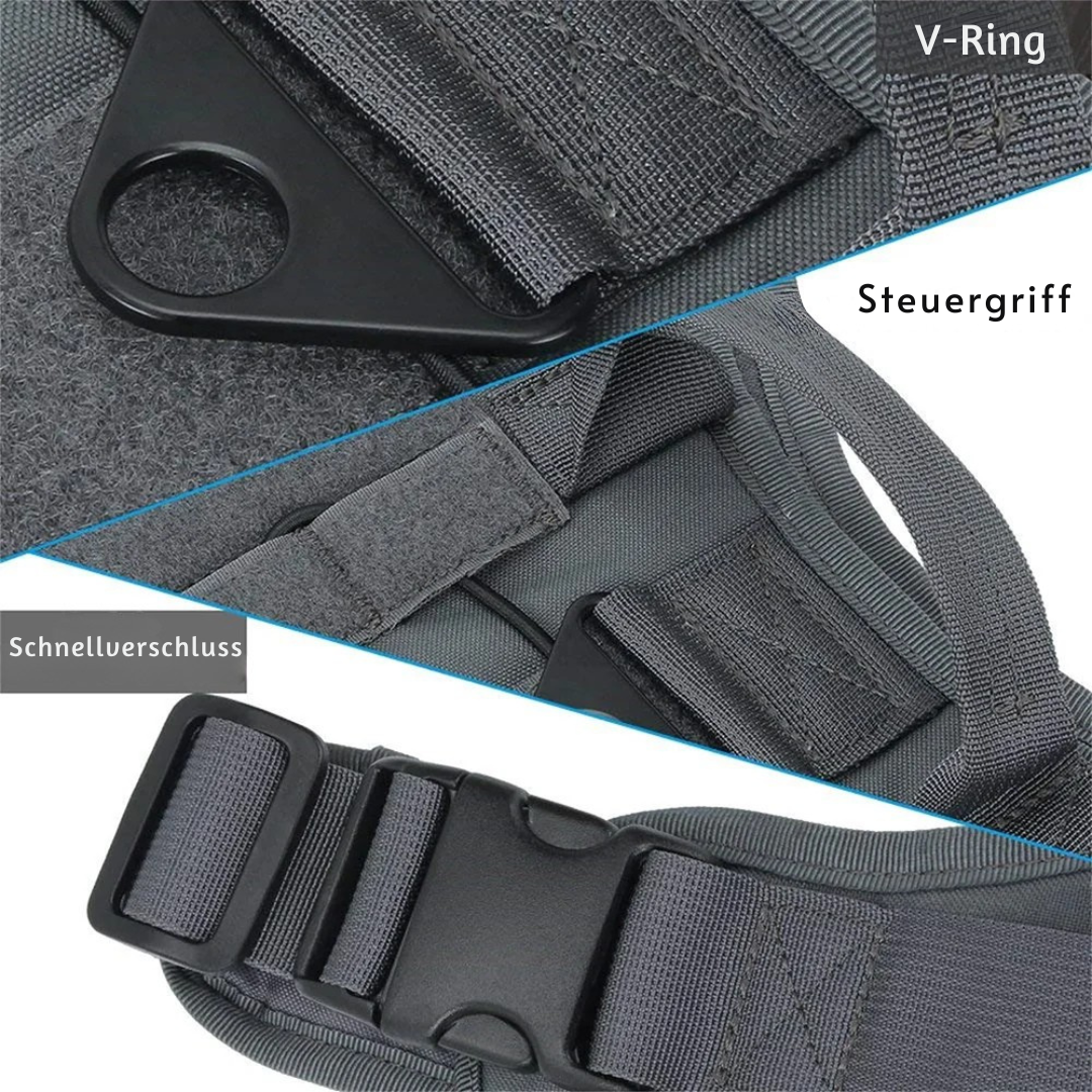 3-teiliges taktisches Hundetaschen-Set – Perfekt für Abenteuer mit deinem Vierbeiner! 🐾