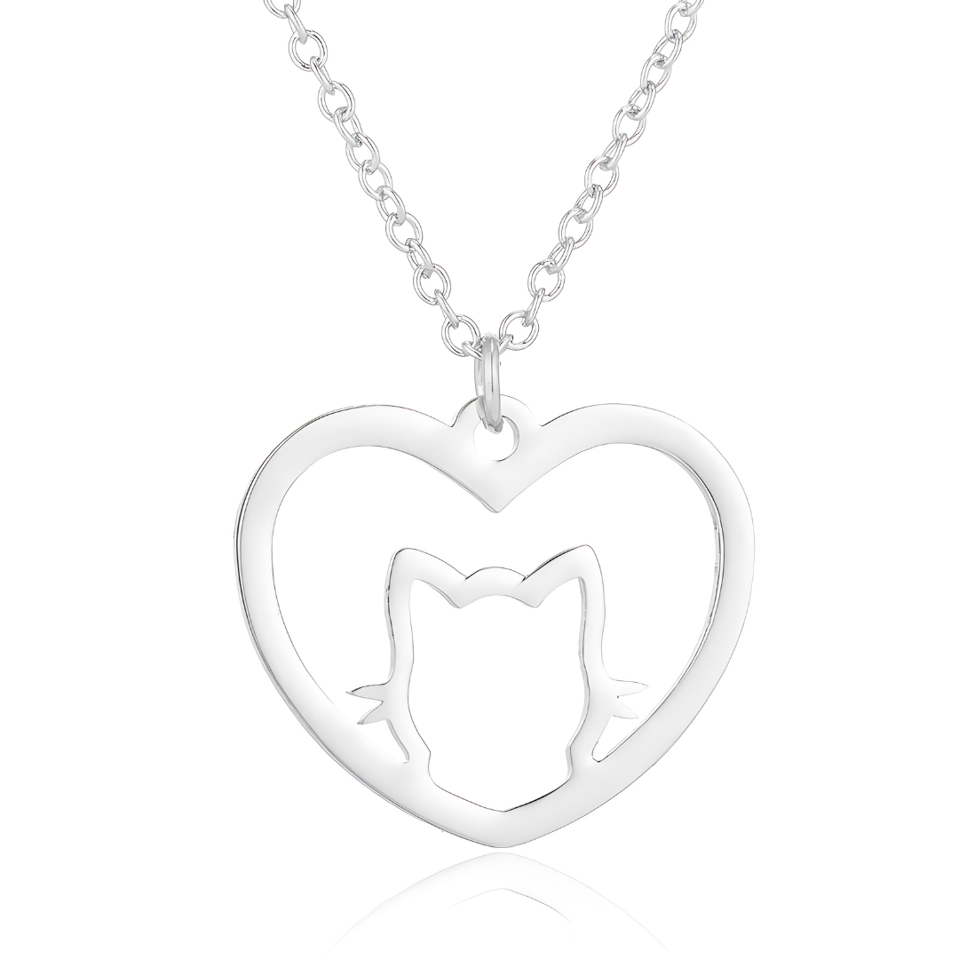 Halskette "Mondkatze" – Stilvoller Schmuck für jede Gelegenheit - Fluffy Adventures Haustiershop 375 Silber Mein Shop Damenschmuck Halskette "Mondkatze" – Stilvoller Schmuck für jede Gelegenheit Damenschmuck Mein Shop 375 Silber Fluffy Adventures Haustiershop
