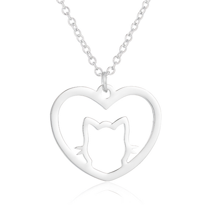 Halskette "Mondkatze" – Stilvoller Schmuck für jede Gelegenheit - Fluffy Adventures Haustiershop 375 Silber Mein Shop Damenschmuck Halskette "Mondkatze" – Stilvoller Schmuck für jede Gelegenheit Damenschmuck Mein Shop 375 Silber Fluffy Adventures Haustiershop