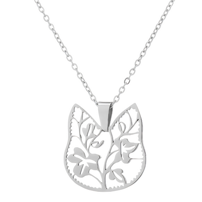 Halskette "Mondkatze" – Stilvoller Schmuck für jede Gelegenheit - Fluffy Adventures Haustiershop 708 Silber Mein Shop Damenschmuck Halskette "Mondkatze" – Stilvoller Schmuck für jede Gelegenheit Damenschmuck Mein Shop 708 Silber Fluffy Adventures Haustiershop