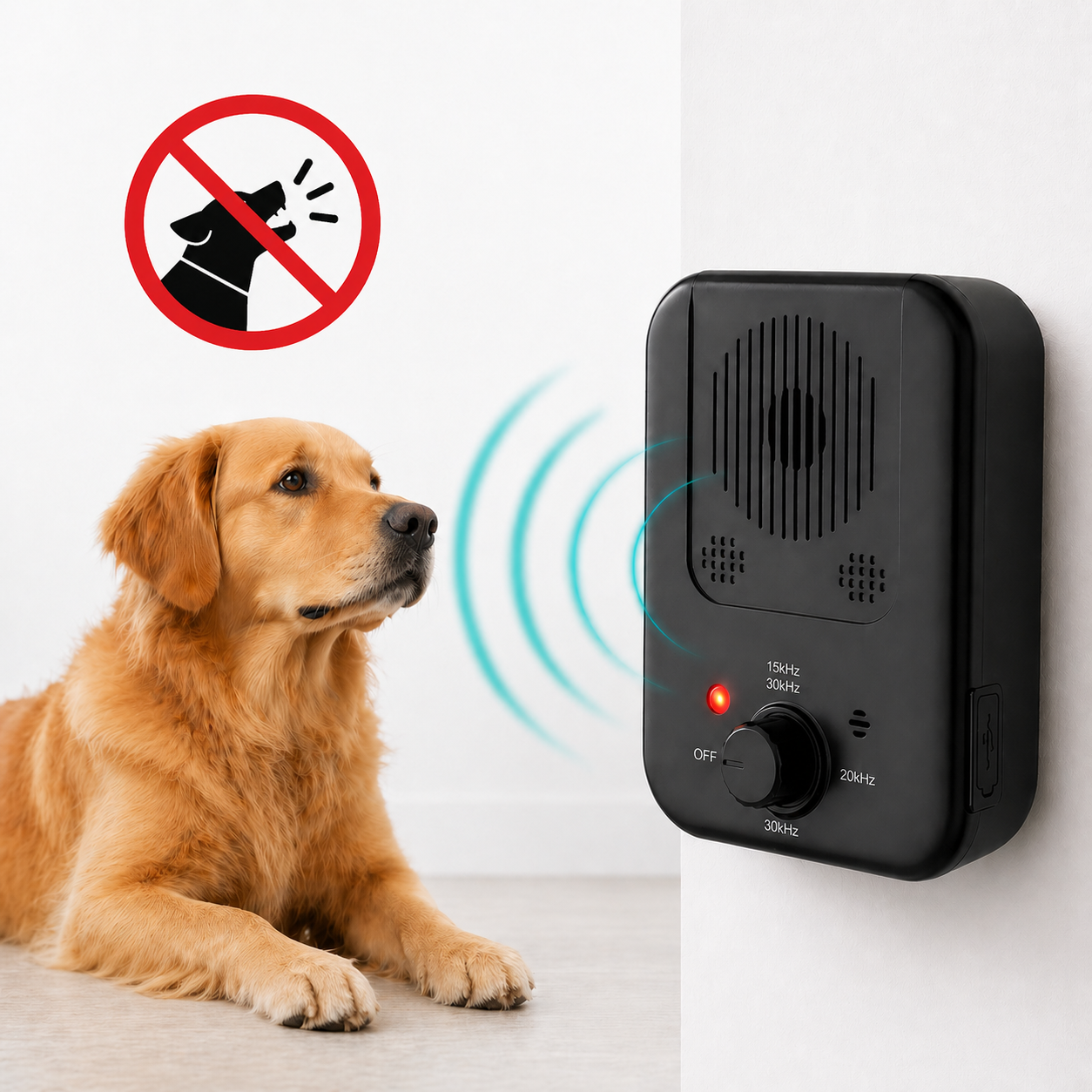 Ultraschall-Bell-Stopp-Gerät - Training für Ruhige Hunde