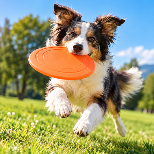 Silikon Hunde-Frisbee weich & bissfest