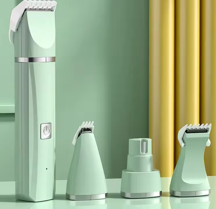 4‑in‑1 Tierpflege‑Trimmer – leise, wasserdicht & präzise