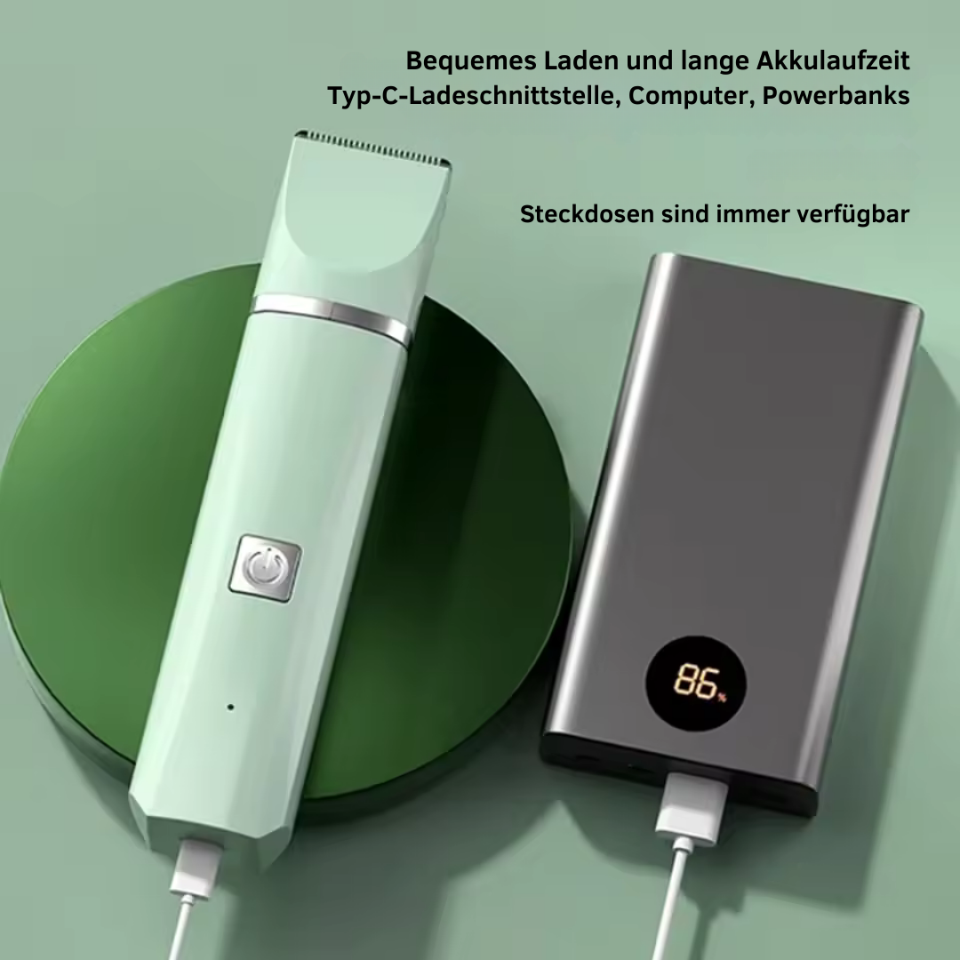 4‑in‑1 Tierpflege‑Trimmer – leise, wasserdicht & präzise