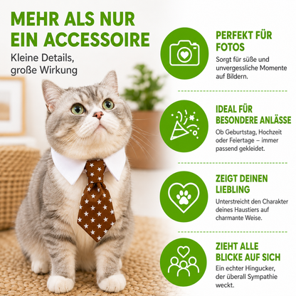 Stilvolle Tier-Krawatte für besondere Anlässe