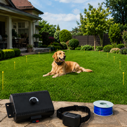 Elektronischer Hundezaun für Garten & Außenbereich wasserdicht