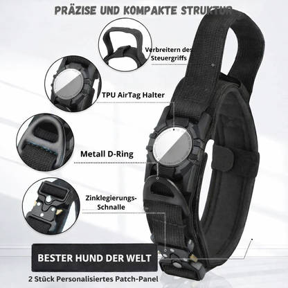 AirTag Hundehalsband mit integrierter Halterung