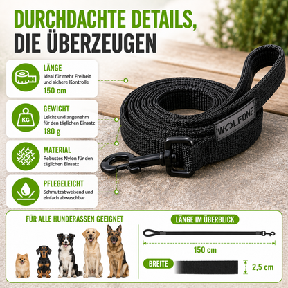 Lange Trainingsleine für Hunde mit Handschlaufe