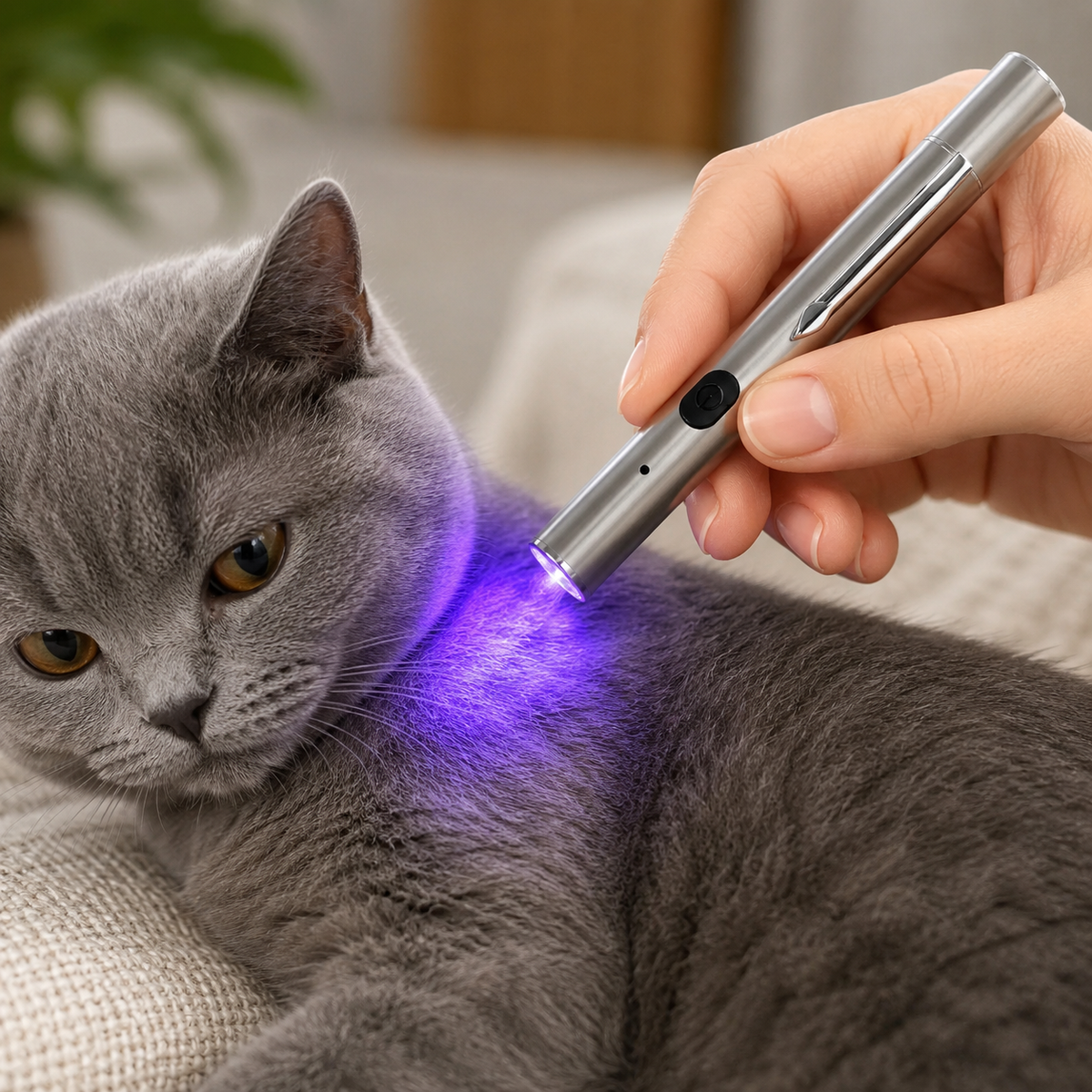 Kompakte UV-Lampe für Haustiere & Oberflächen