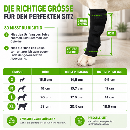 Gelenkstütze für Hunde stabilisierend & schützend