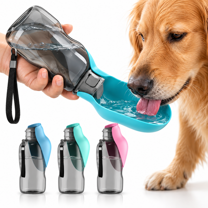 Outdoor Wasserflasche für Hunde auslaufsicher
