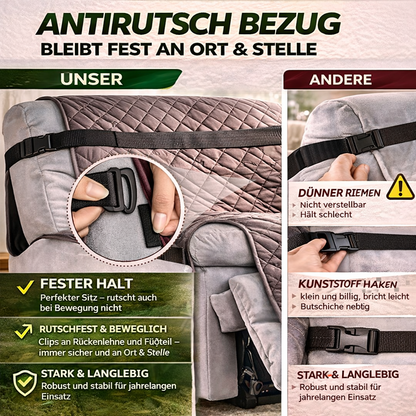 Wasserfester Sessel- & Recliner-Bezug