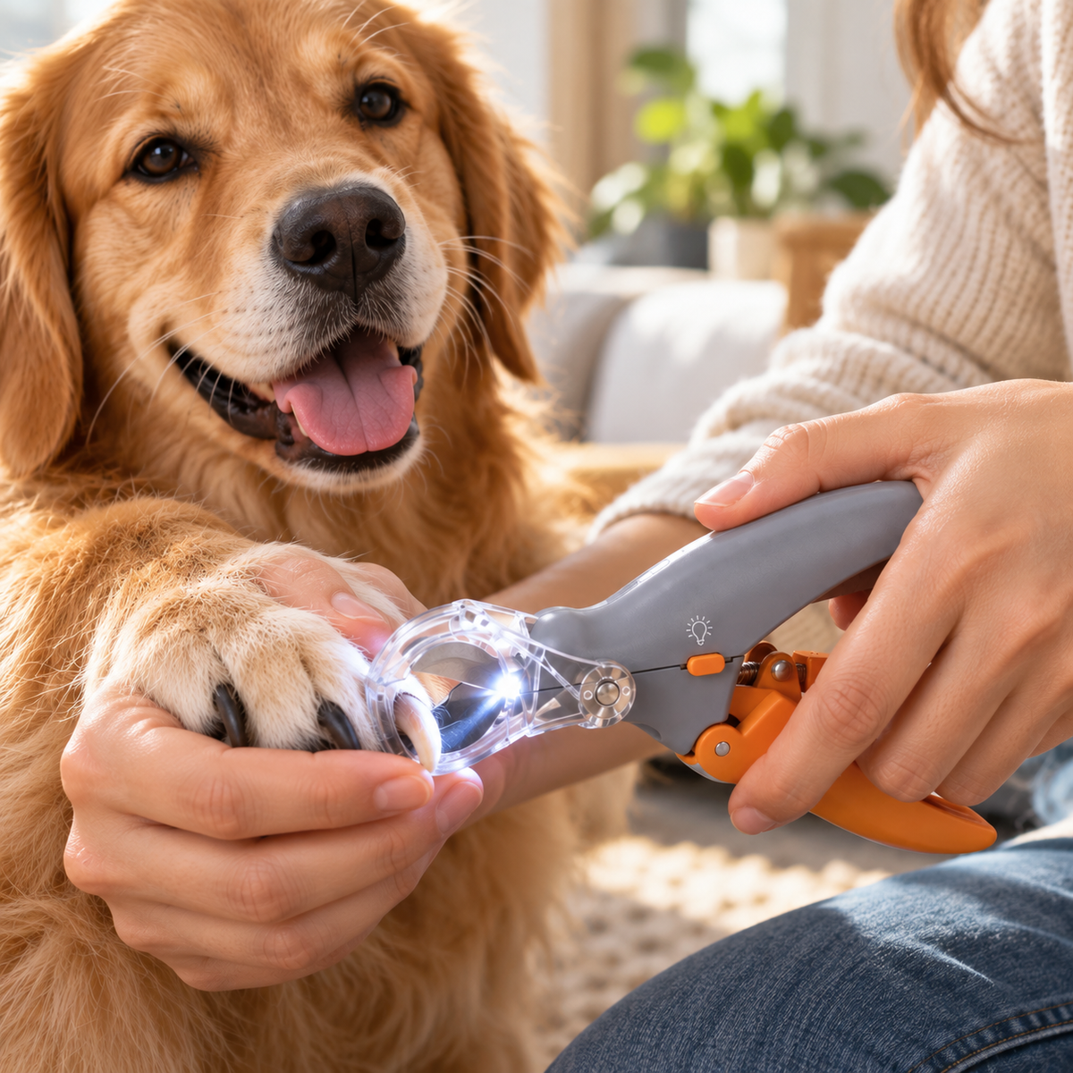 LED Krallenschere für Hunde & Katzen