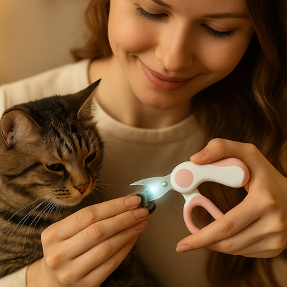 Profi-Tiernagelschneider mit Licht & Sicherheitsverschluss