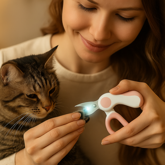 Profi-Tiernagelschneider mit Licht & Sicherheitsverschluss