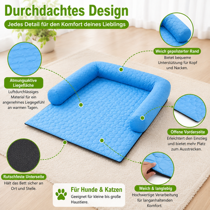 Kühlendes Sofabett mit gepolstertem Rand