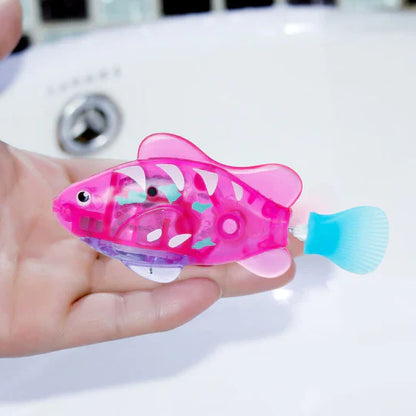 Elektronischer Spiel-Fisch fürs Wasser – Leuchtet & schwimmt