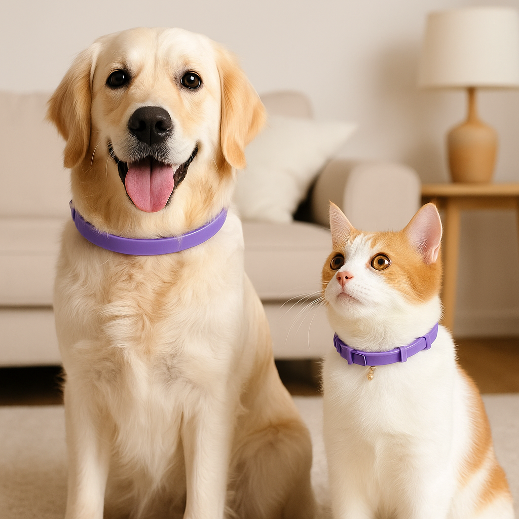 Pheromon-Beruhigungshalsband für Haustiere – 60 Tage pure Entspannung