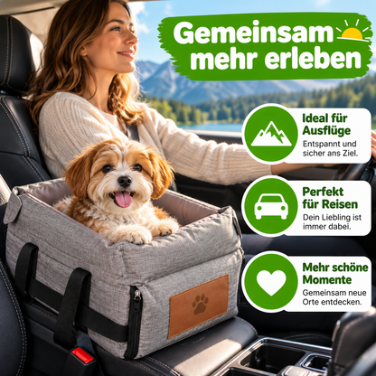 Auto Hundesitz für Mittelkonsole kleine Hunde & Katzen