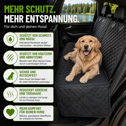 Wasserdichter Hunde Autositzbezug kratzfest