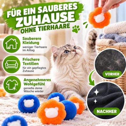 Waschmaschinenbälle zur Tierhaar-Entfernung