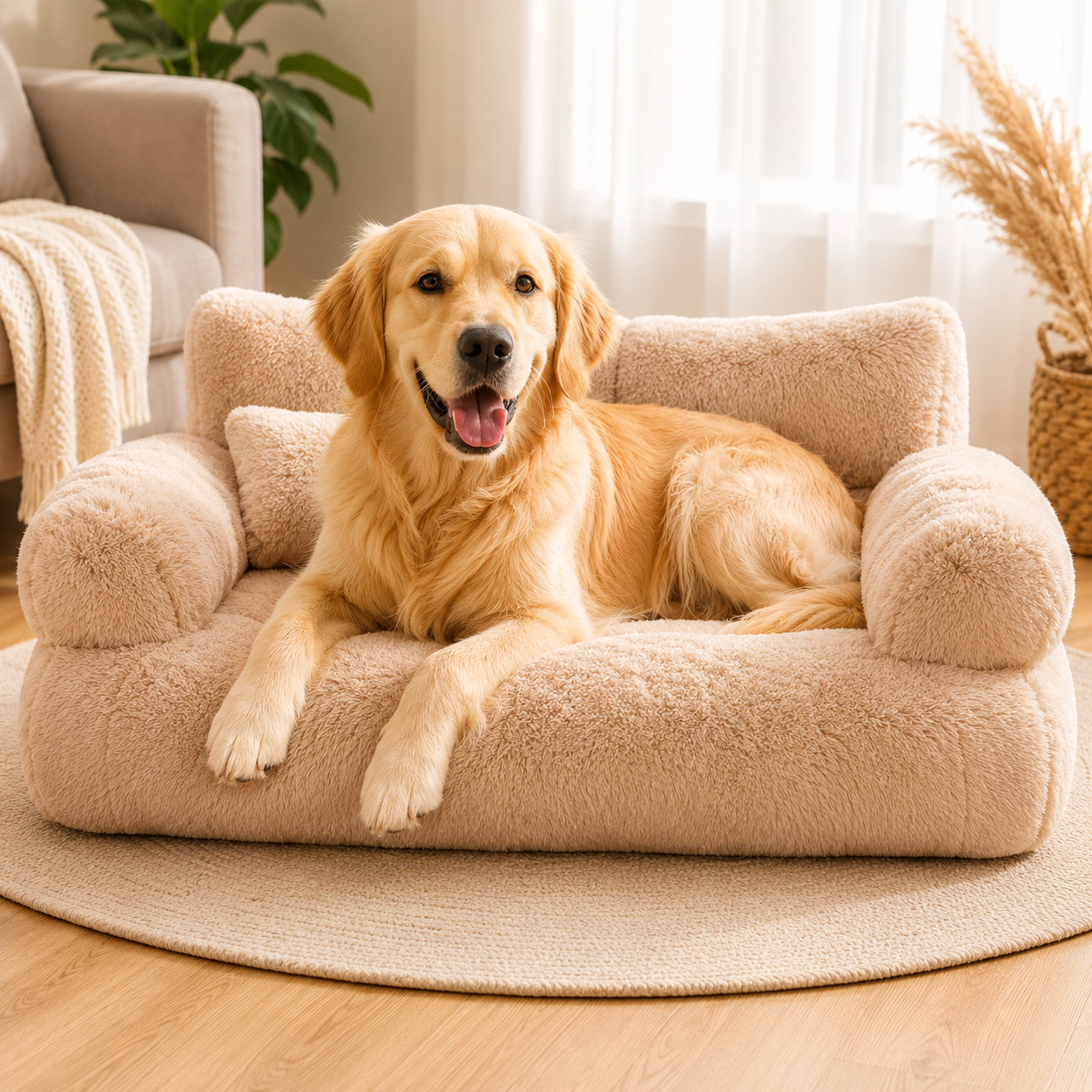 Weiches Haustiersofa für Hunde & Katzen