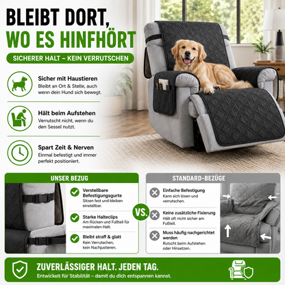 Wasserfester Sessel- & Recliner-Bezug