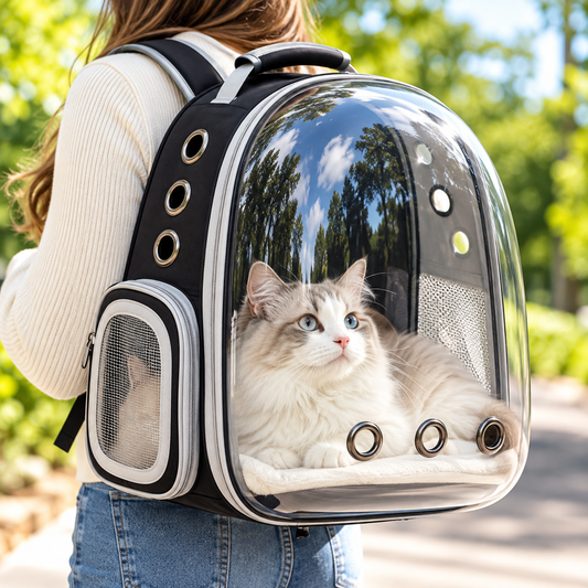 Atmungsaktiver Katzen-Transportrucksack