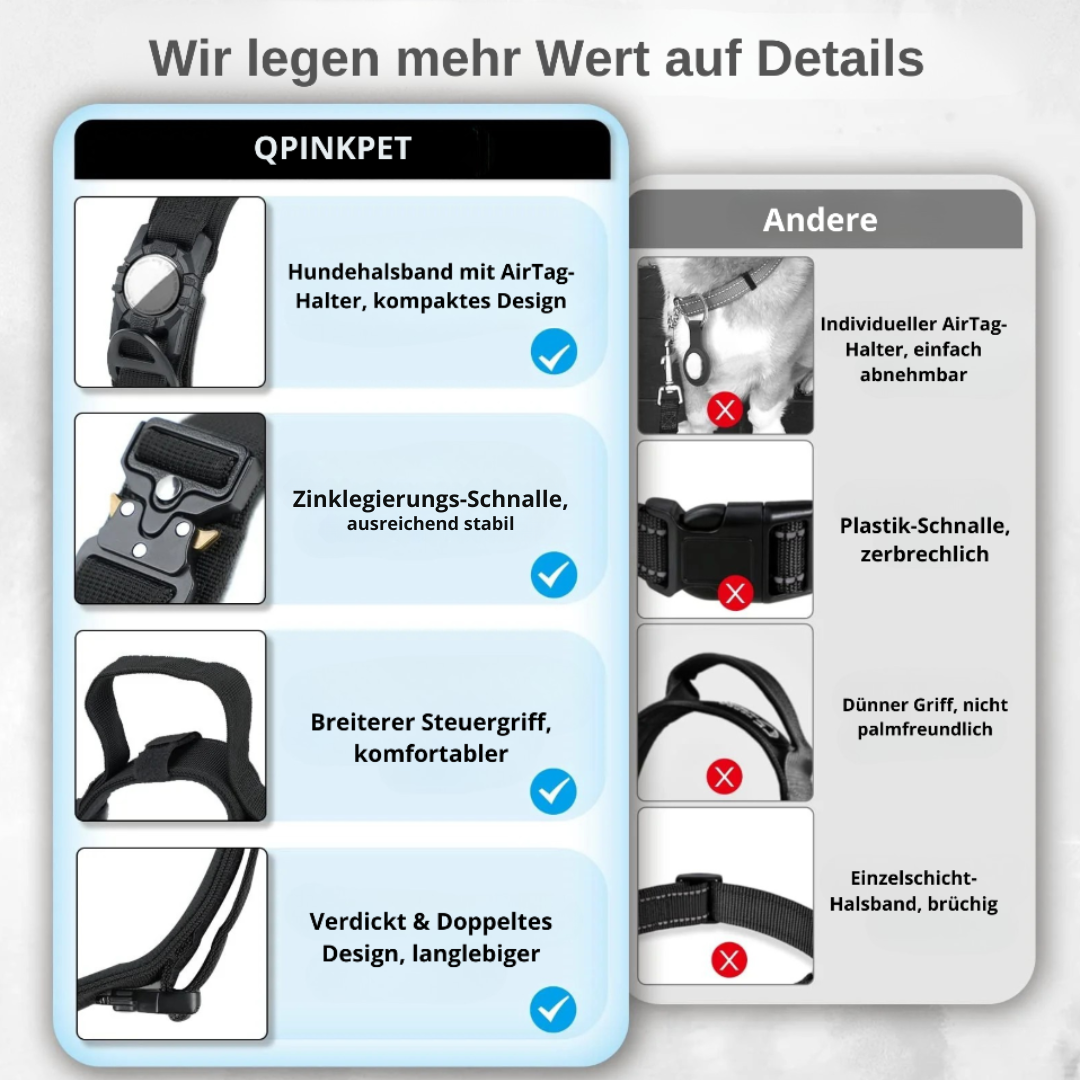 AirTag Hundehalsband – Für Abenteuer gemacht!