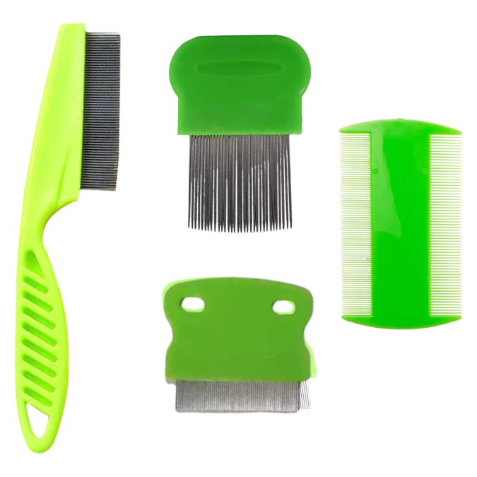 Anti-Floh Pflegekamm für Haustiere – entfernt lose Haare & Zecken