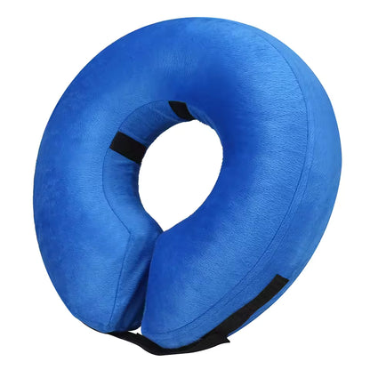 Aufblasbares Genesungshalsband für Hunde und Katzen – weich, sicher und bequem