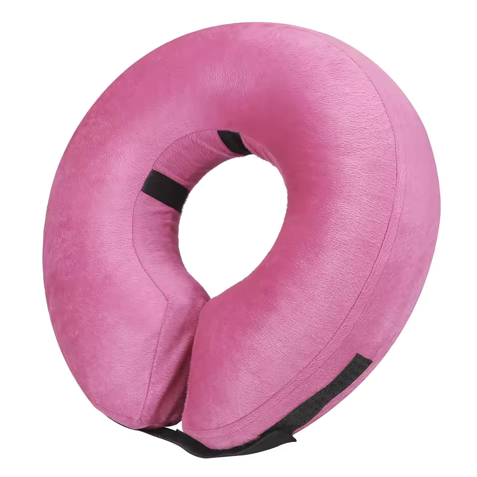 Aufblasbares Genesungshalsband für Hunde und Katzen – weich, sicher und bequem