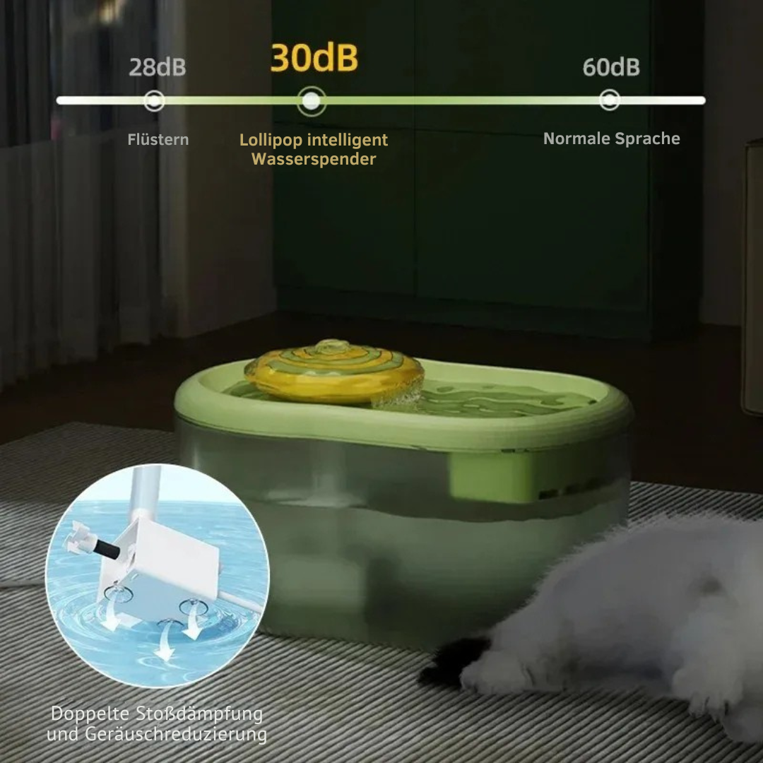 Automatischer Trinkbrunnen für Katzen & Hunde – leise & hygienisch