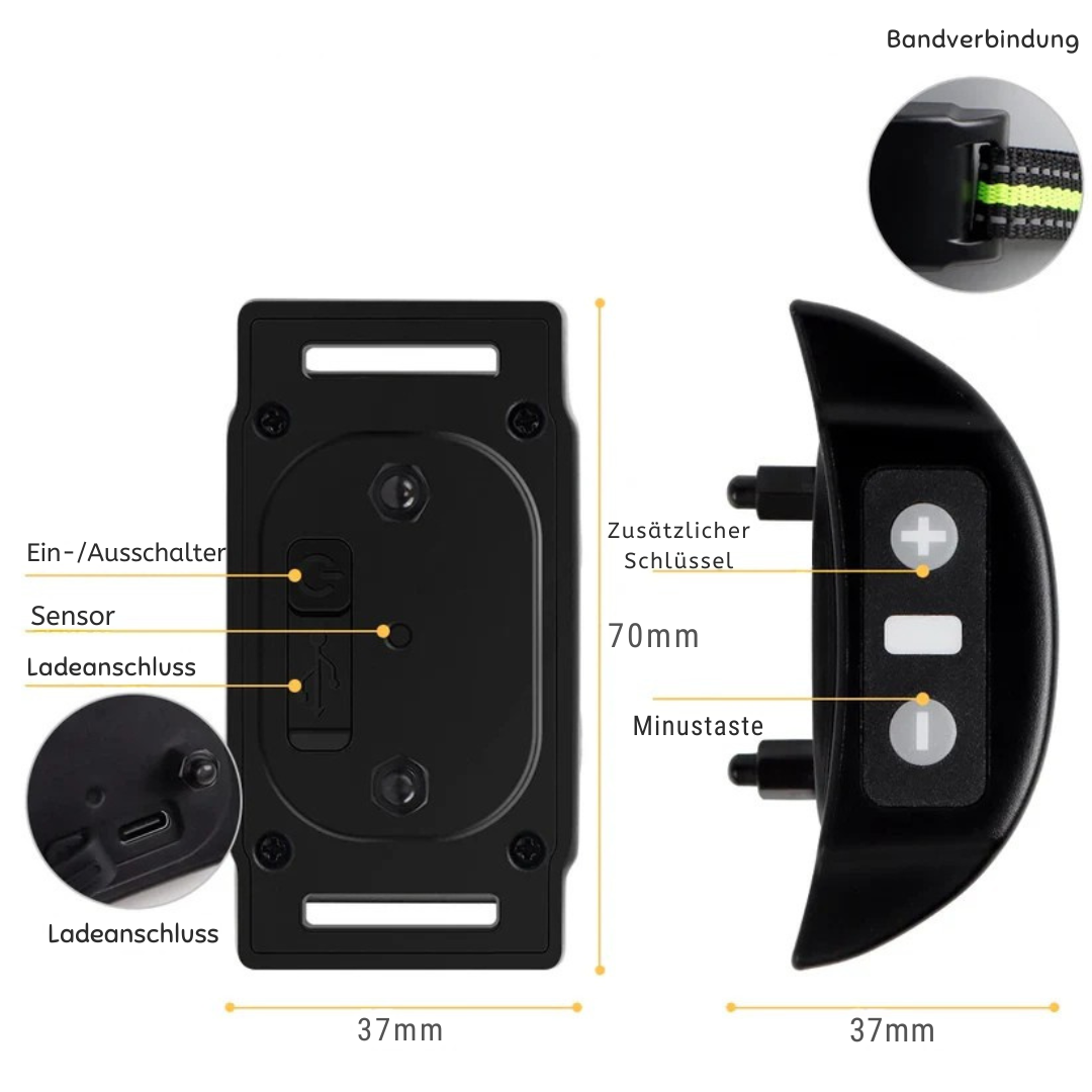 Automatisches Anti-Bell-Halsband – Hunde-Training mit Ton & elektrischem Impuls