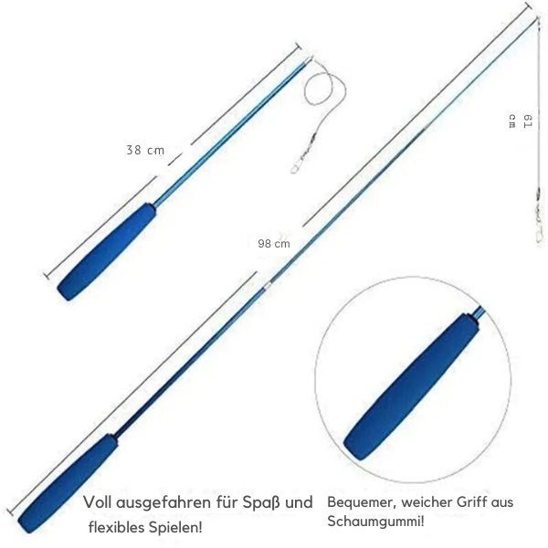 #1 Prime Katzenfederspielzeug Zauberstab🎣 - Fluffy Adventures Haustiershop Blau💙 Mein Shop Katzenfederspielzeug #1 Prime Katzenfederspielzeug Zauberstab🎣 Katzenfederspielzeug Mein Shop Blau💙 Fluffy Adventures Haustiershop