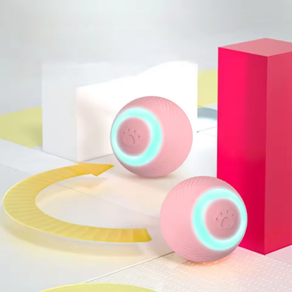 Bewegungsaktiver LED-Spielball – Energieabbau & Spaß für Katzen & kleine Hunde