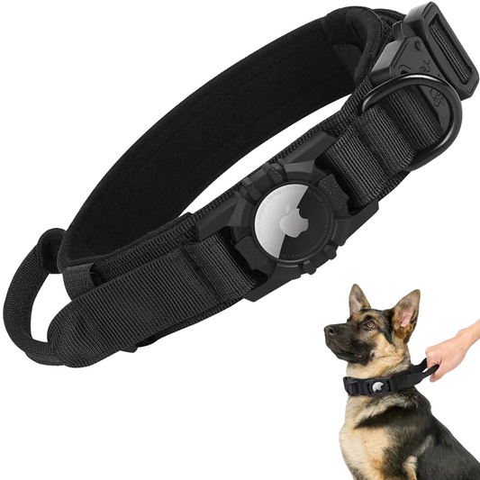 AirTag Hundehalsband – Für Abenteuer gemacht! - Fluffy Adventures Haustiershop Khaki-Halsband / S 31-38CM Mein Shop Hundegeschirr Set AirTag Hundehalsband – Für Abenteuer gemacht! Hundegeschirr Set Mein Shop Khaki-Halsband / S 31-38CM Fluffy Adventures Haustiershop