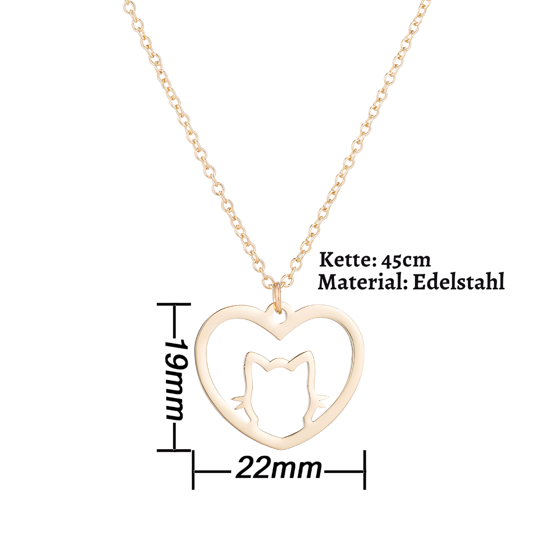 Halskette "Mondkatze" – Stilvoller Schmuck für jede Gelegenheit - Fluffy Adventures Haustiershop 375 Gold Mein Shop Damenschmuck Halskette "Mondkatze" – Stilvoller Schmuck für jede Gelegenheit Damenschmuck Mein Shop 375 Gold Fluffy Adventures Haustiershop