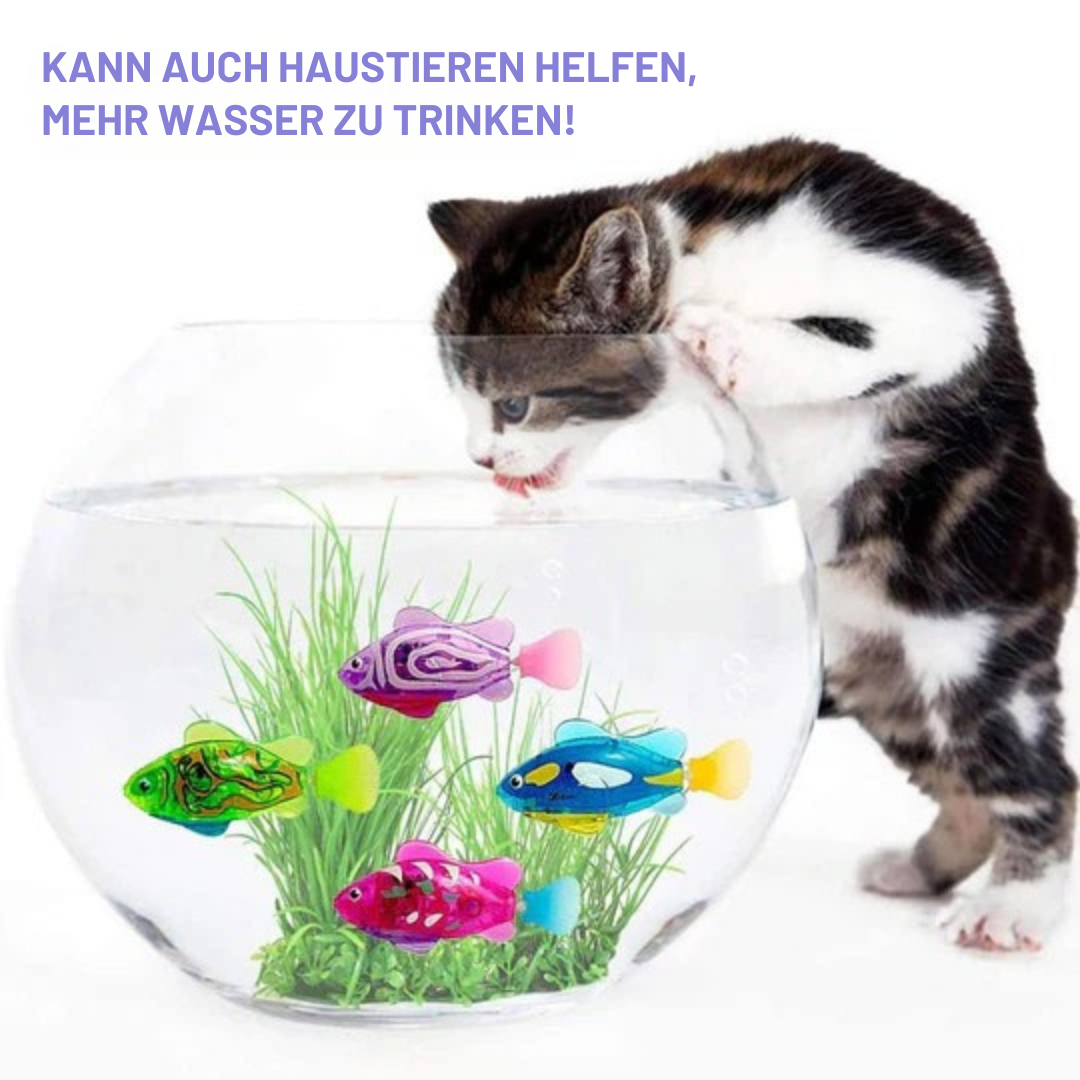 Elektronischer Spiel-Fisch fürs Wasser – Leuchtet & schwimmt
