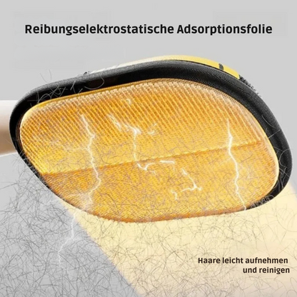 Elektrostatischer Haarentfernungshandschuh – Zweiwege-Borsten
