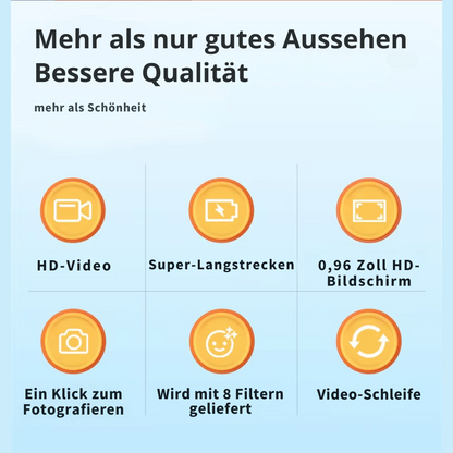 Erfasse Deine Abenteuer mit der Mini Retro Kamera! 📷