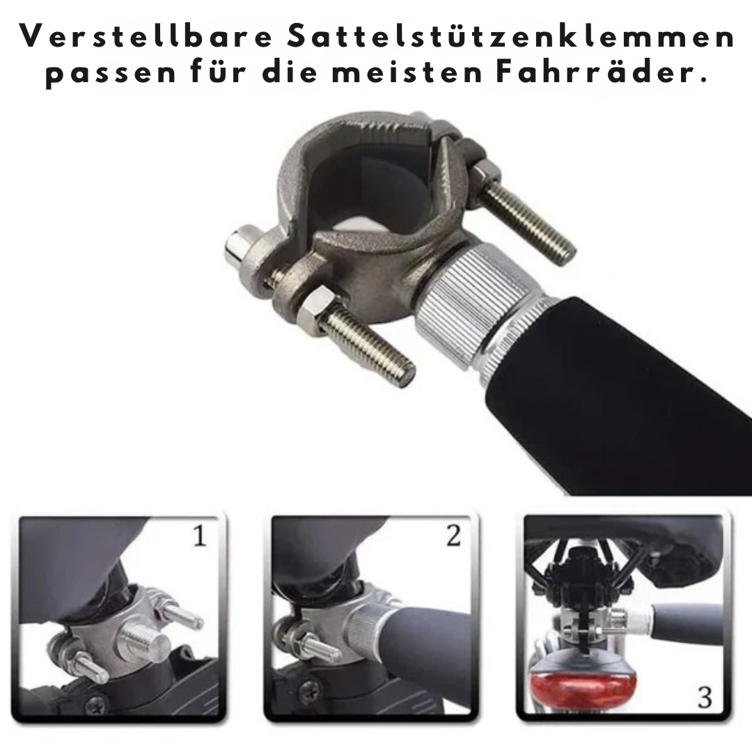 Fahrrad-Hundeleine – Stabiler Abstandshalter für sicheres Radfahren