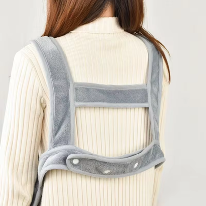 Flauschige Katzen-Trageschürze mit Tasche – Warm, sicher & gemütlich für Zuhause & Reisen