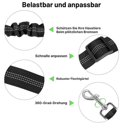 Flexibler Auto-Sicherheitsgurt für Hunde & Katzen
