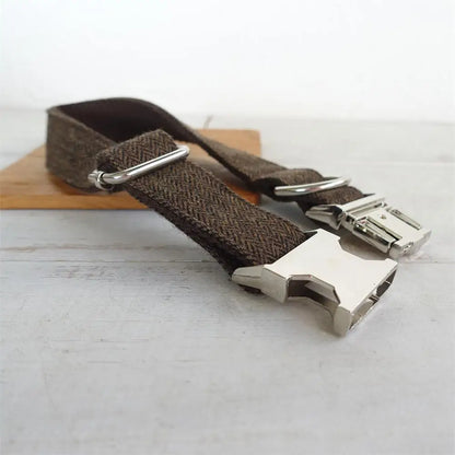 Personalisiertes Hundehalsband mit Gravur – aus Fiberglas und Edelstahl