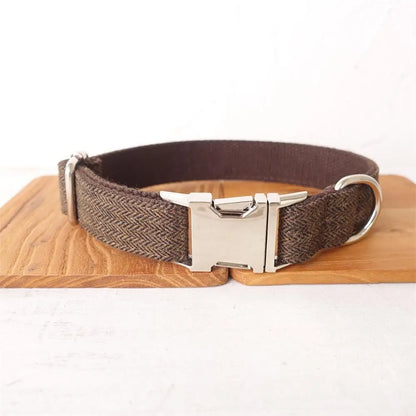 Personalisiertes Hundehalsband mit Gravur – aus Fiberglas und Edelstahl