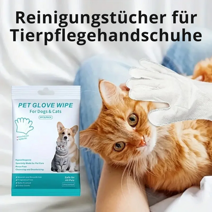 Handschuh-Reinigungstücher für Haustiere – Sauber ohne Wasser!