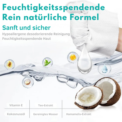 Handschuh-Reinigungstücher für Haustiere – Sauber ohne Wasser!