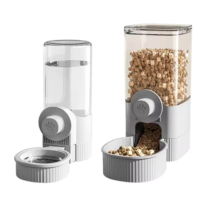 Hängender Haustier-Futterspender mit Wasserfunktion & Anti-Leck-Design